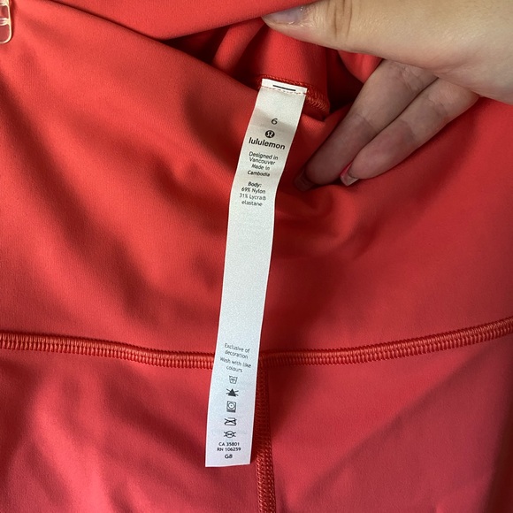 Lululemon Wunder Under High-Rise 7/8 Tight *Luxtreme 25" - Picture 6 of 7